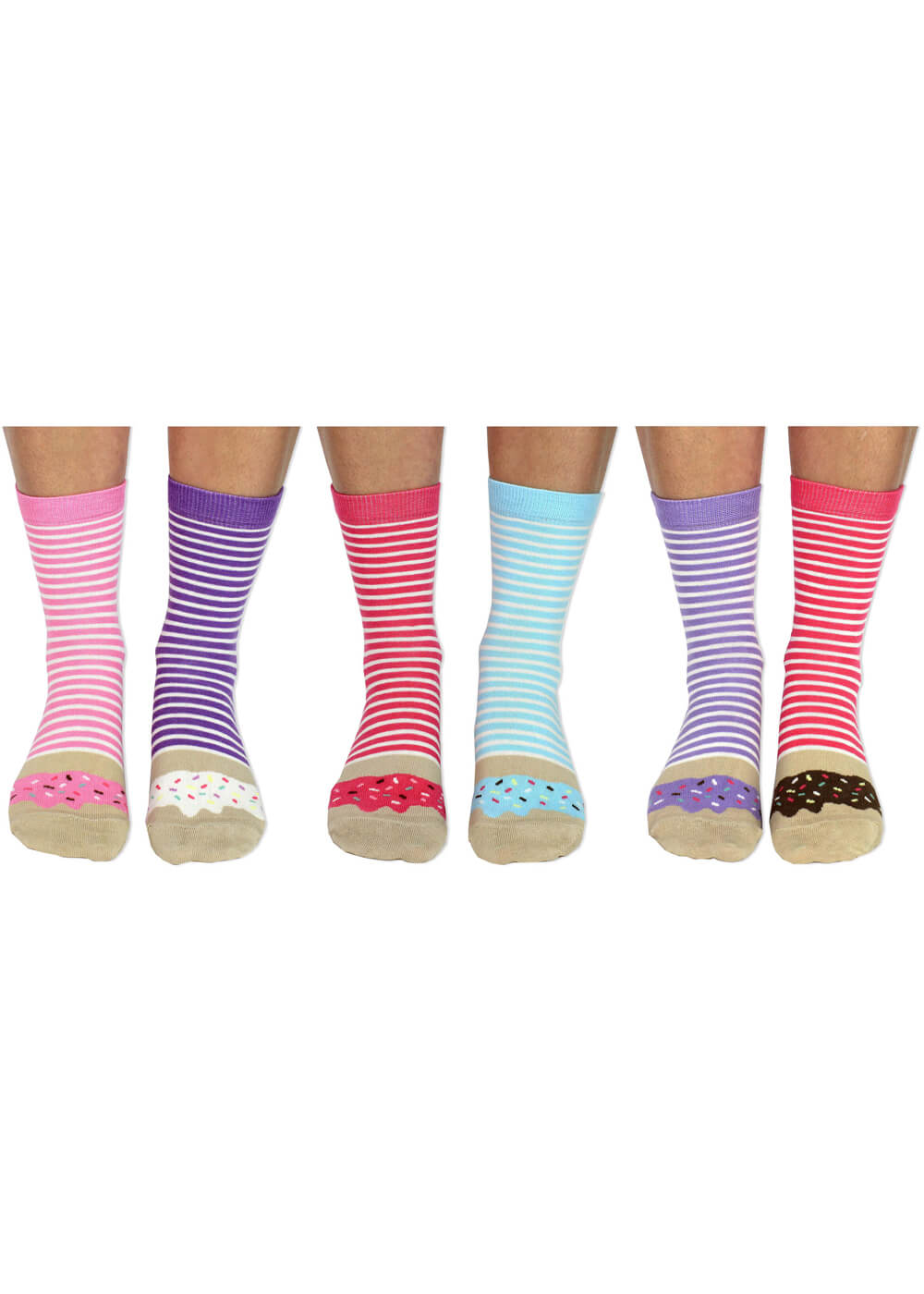 United Odd Socks 6 Women's Socks Donuts