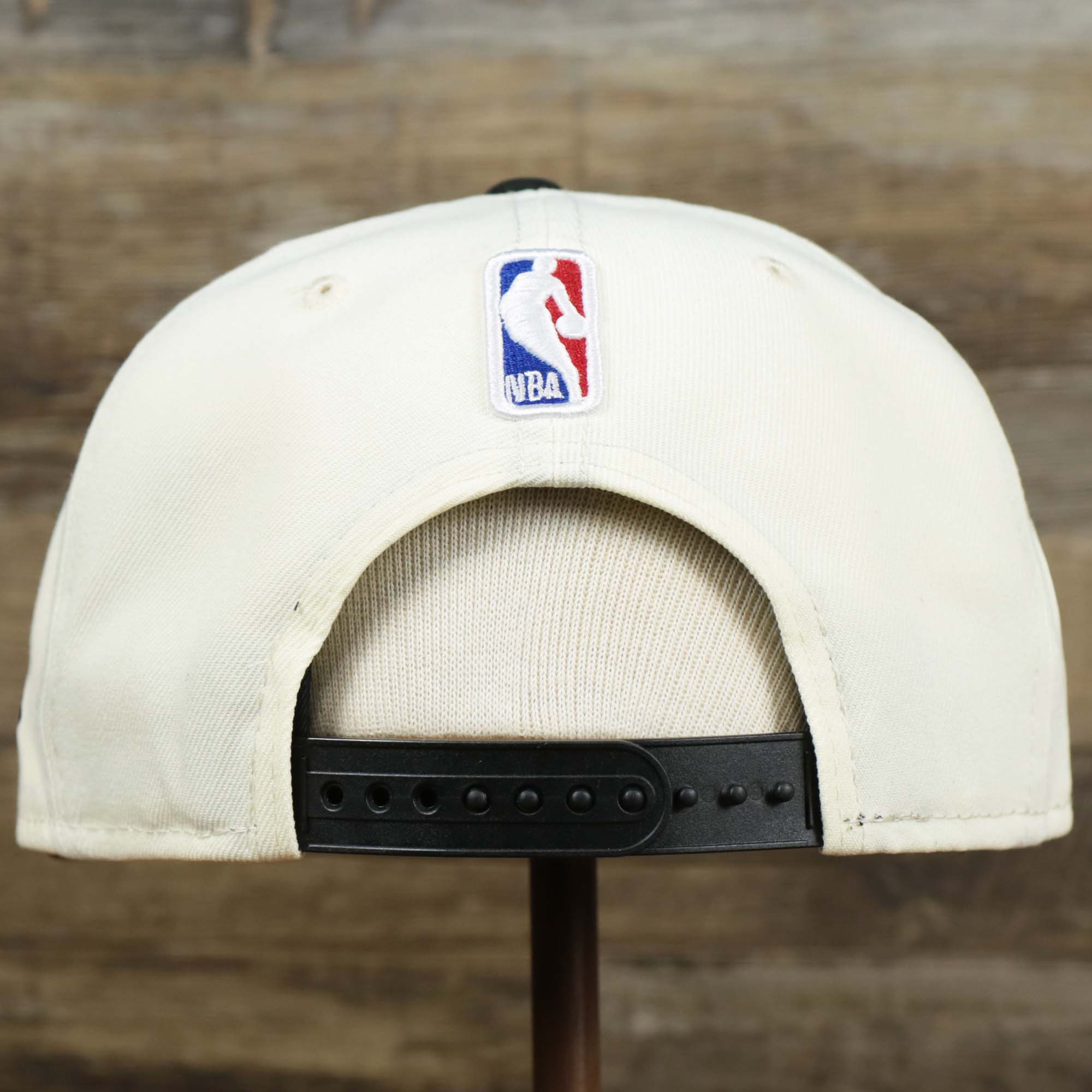 Utah Jazz NBA 2022 Draft Gray Bottom 9Fifty Snapback | New Era Cream/Black