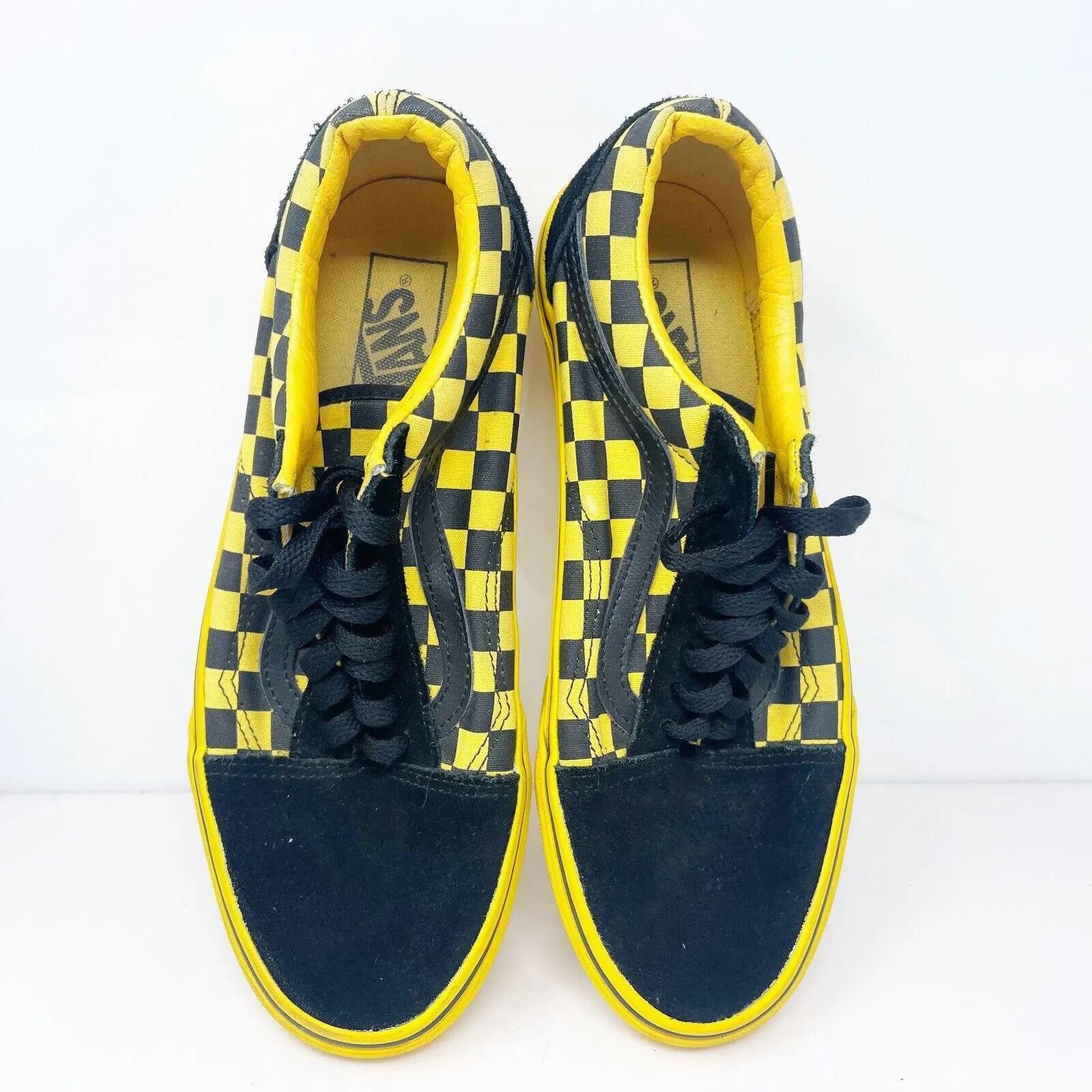 Vans Unisex Off The Wall 721356 Yellow Casual Shoes Sneakers Size M 8 W 9.5