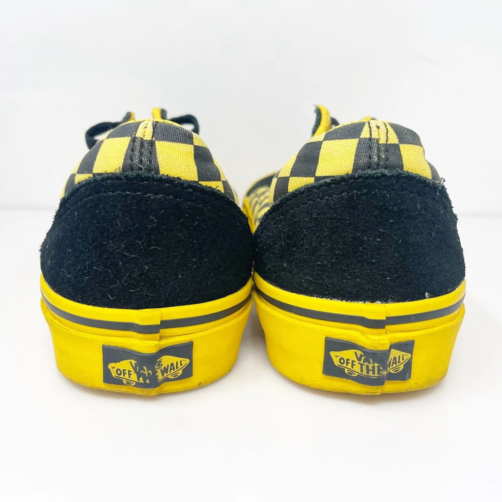 Vans Unisex Off The Wall 721356 Yellow Casual Shoes Sneakers Size M 8 W 9.5