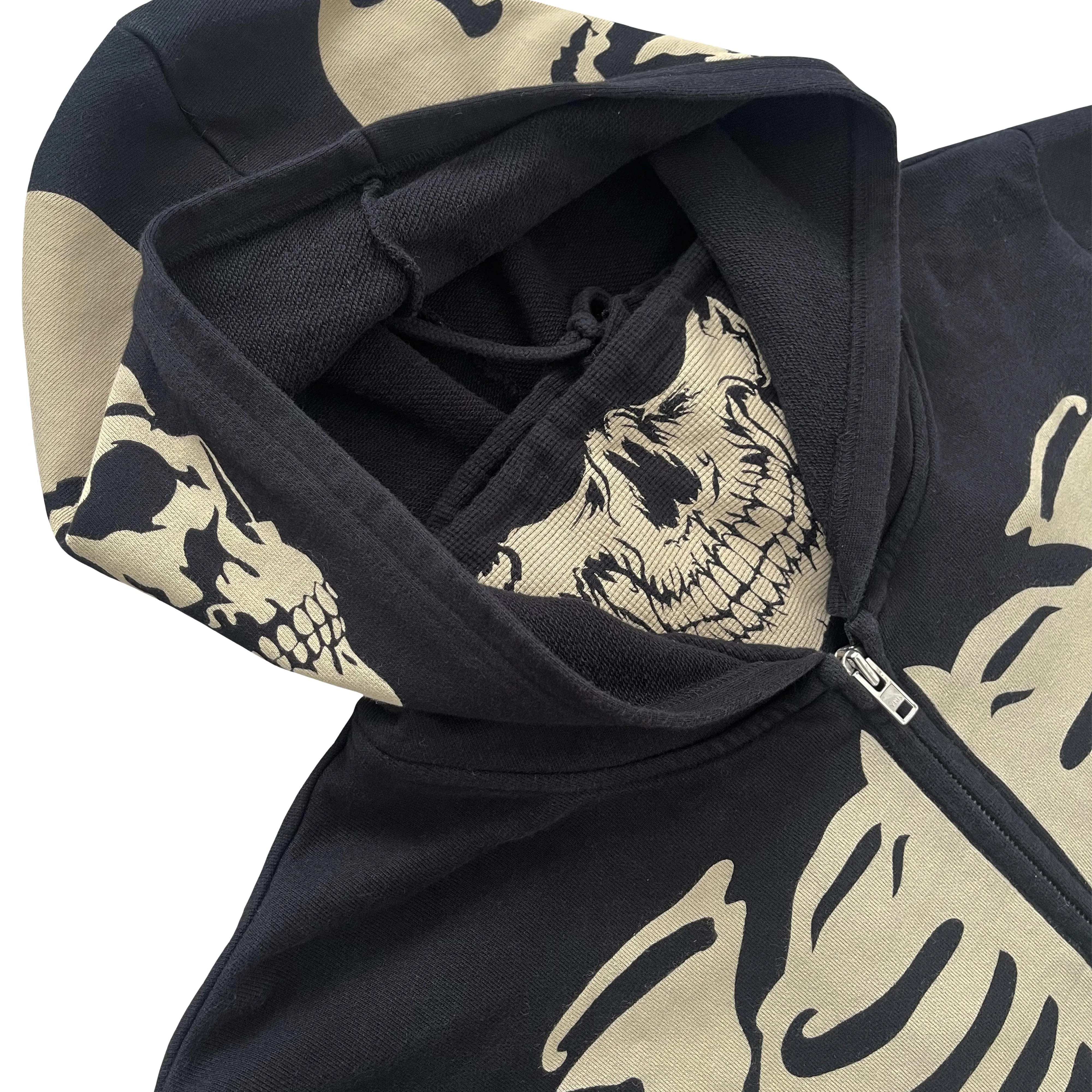 Vanson Leathers Skeleton Hoodie